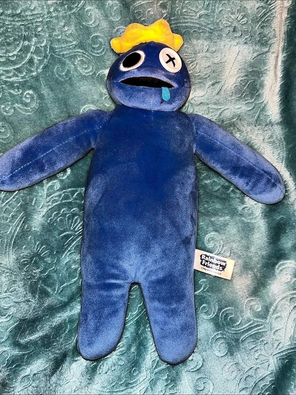 Rainbow Friends Blue Plush Stuffed Animal